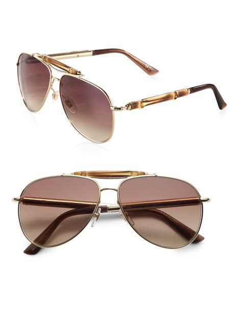 gucci ladies aviator sunglasses|gucci unisex aviator sunglasses.